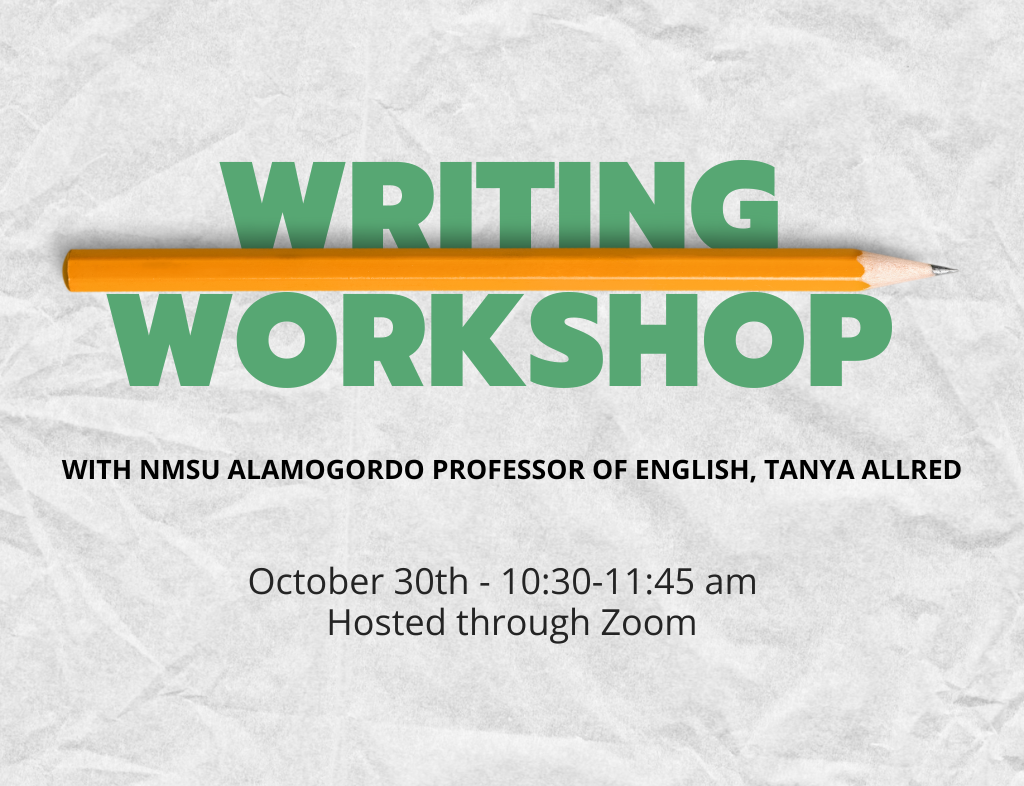 writing workshop poster